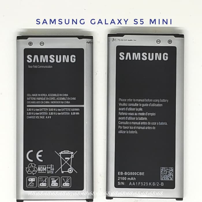 Baterai Samsung Galaxy S5 Mini EB-BG800CBE Batre samsung s5 mini/LR988