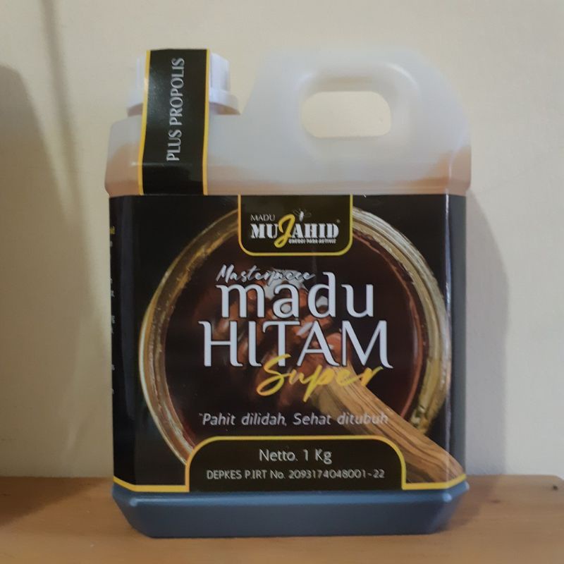 

Madu hitam pahit mujahid sekilo kemasan baru lo