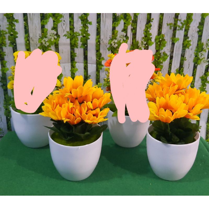 bunga matahari hias/ bunga matahari plastik/ bunga matahari artificial