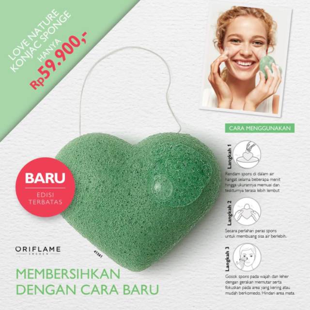 Love Nature Konjac Sponge