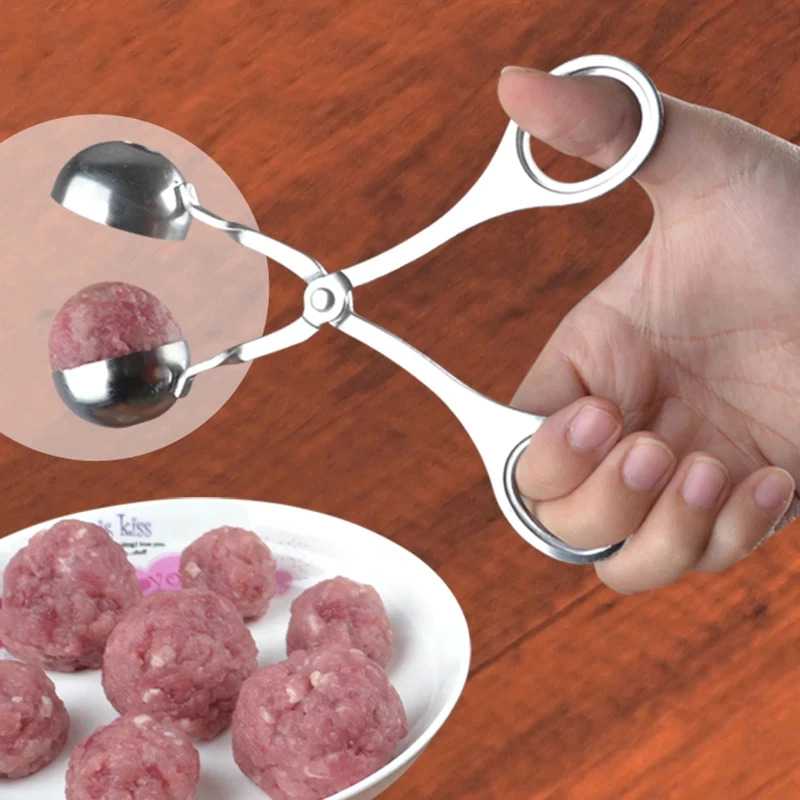 Transhome Meatball Spoon Scoop Gunting Sendok Pembuat Bakso D0985