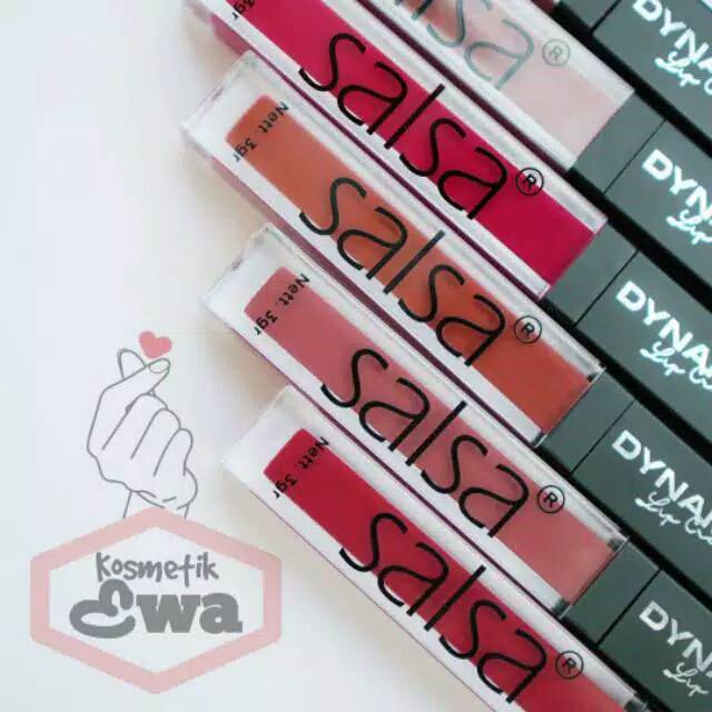 LIPCREAM SALSA DYNAMATTE / LIPSTIK SALSA / LIP CREAM salsa Kosmetik ewa