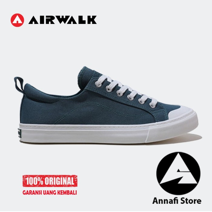 JUAL SEPATU SNEAKERS PRIA AIRWALK KYLES AIWX21F0807G - TEAL/BIRU