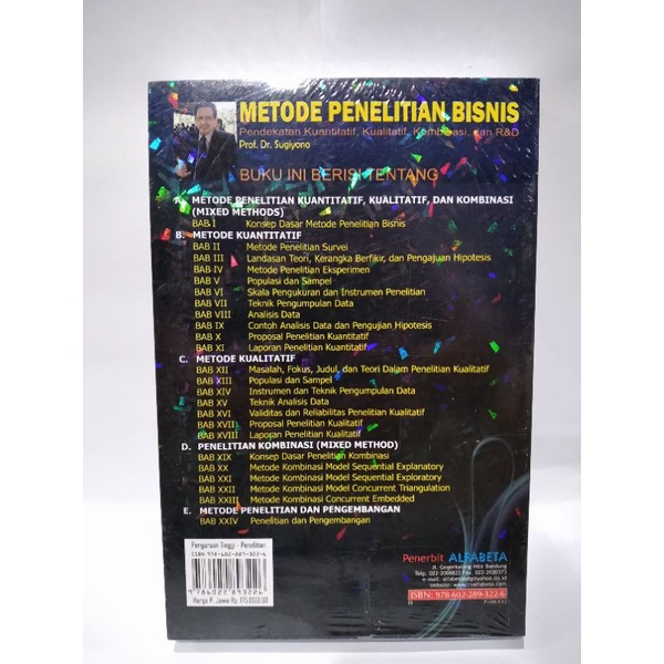 (ORIGINAL) BUKU METODE PENELITIAN BISNIS pendekatan kuantitatif, kualitatif dan RND