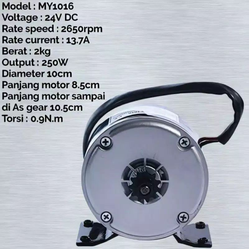 DINAMO SKUTER LISTRIK 24V 250 WATT