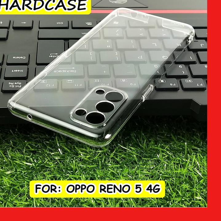 Hot Sale Oppo Reno 5 4G - Clear Hard Case Casing Cover Transparan Mika Bening ,,