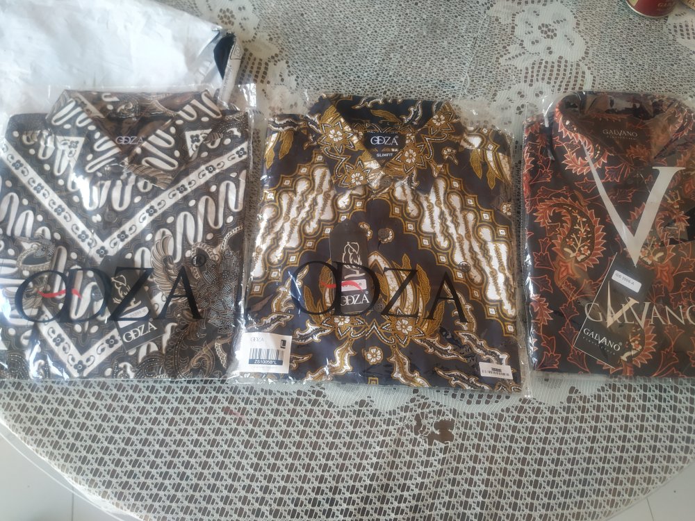 Galvano Kemeja Batik Reguler Modern Pria Size Besar Design Eksklusif