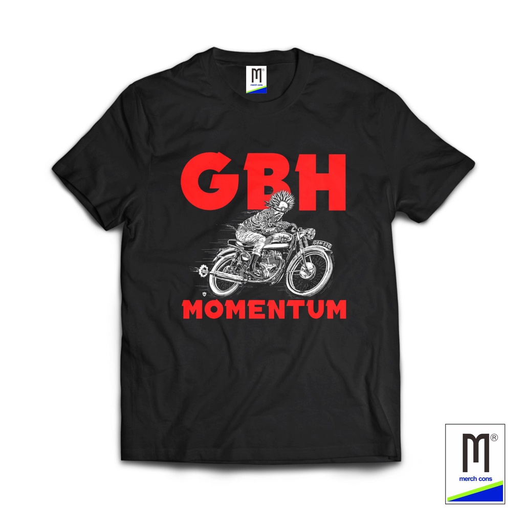 T-SHIRT TM+10 BAND GBH MOMENTUM TAG MERCHONS SIZE LUAR