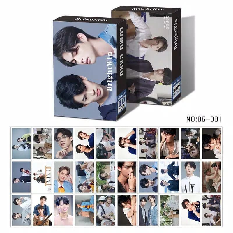 BrightWin Photocard Postcard Kartu Lomo card 30pcs per set 2020 New GMMTV