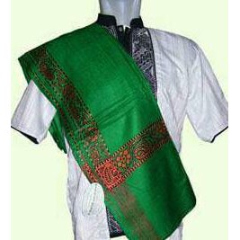 SORBAN ARAFAT HIJAU / SORBAN KASHMIRI / SORBAN HIJAU ARAB - HITAM TRENDY