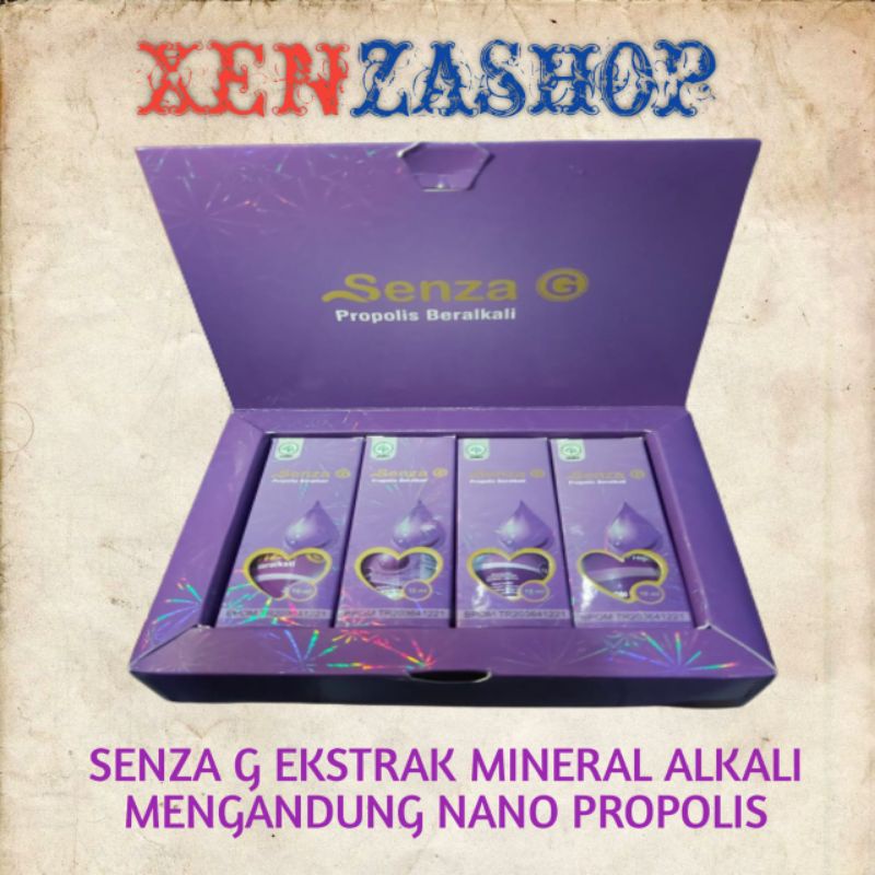 Senza Original Perbox Xenza gold ekstrak mineral Air Alkali Xenza G Bisa COD Untuk Menaikkan Kadar p