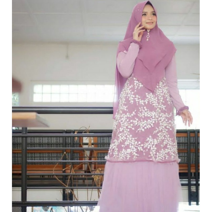 PRELOVED DRESS BROKAT SYAR'I
