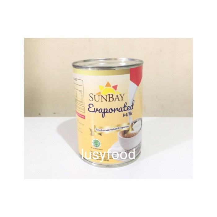 

Susu Evaporated Sunbay 380gr/Evaporated Milk import bahan Thai tea