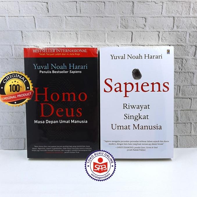 

[[COD]] Paket 2 Buku Homo Deus dan Sapiens - Yuval Noah Harari TERJAMIN Kode 85