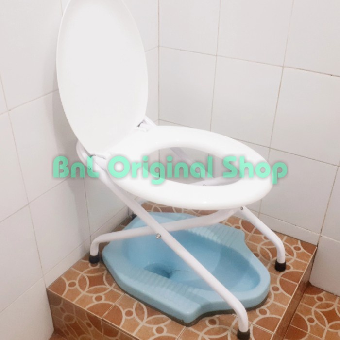 kursi toilet lipat toilet duduk lipat portable
