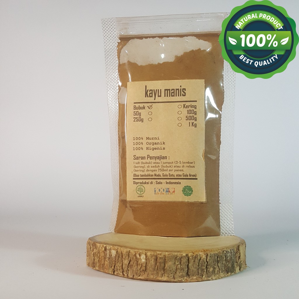 

1 Kg Kayu Manis Bubuk murni asli original organik kualitas premium Cinnamomum Verum JSR