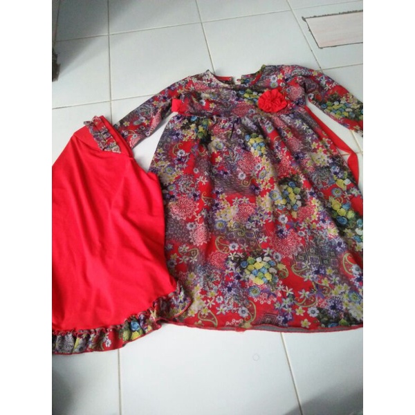 gamis anak bekas/baju gamis anak preloved