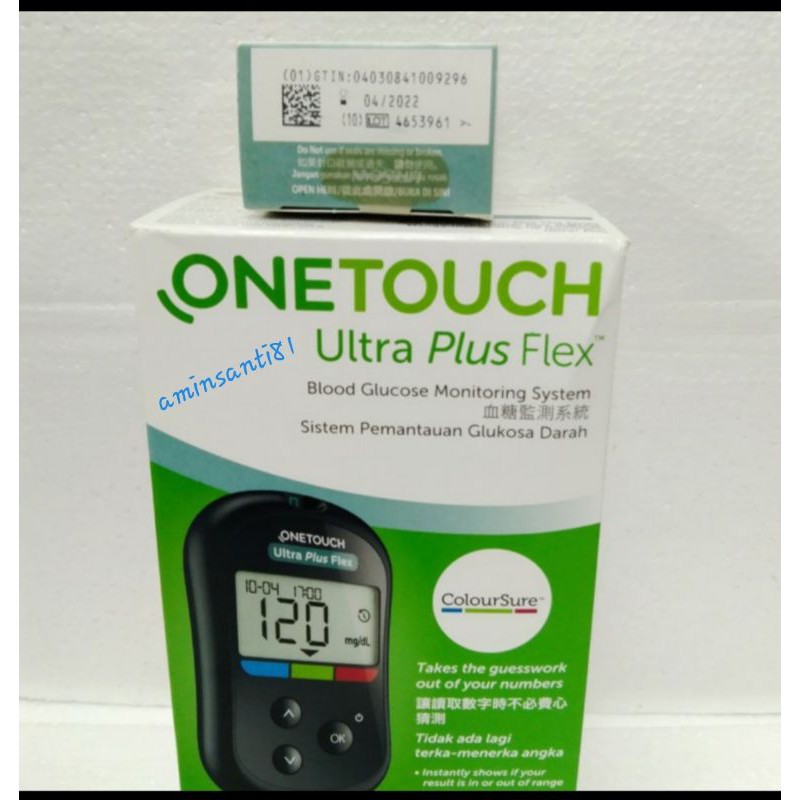 Jual Onetouch Ultra Plus Flex Bonus 50stripalat Test Gula Darah