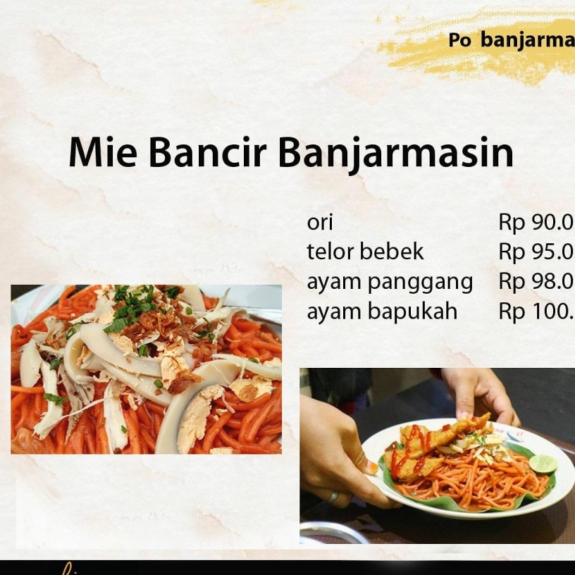

mie bancir banjarmasin