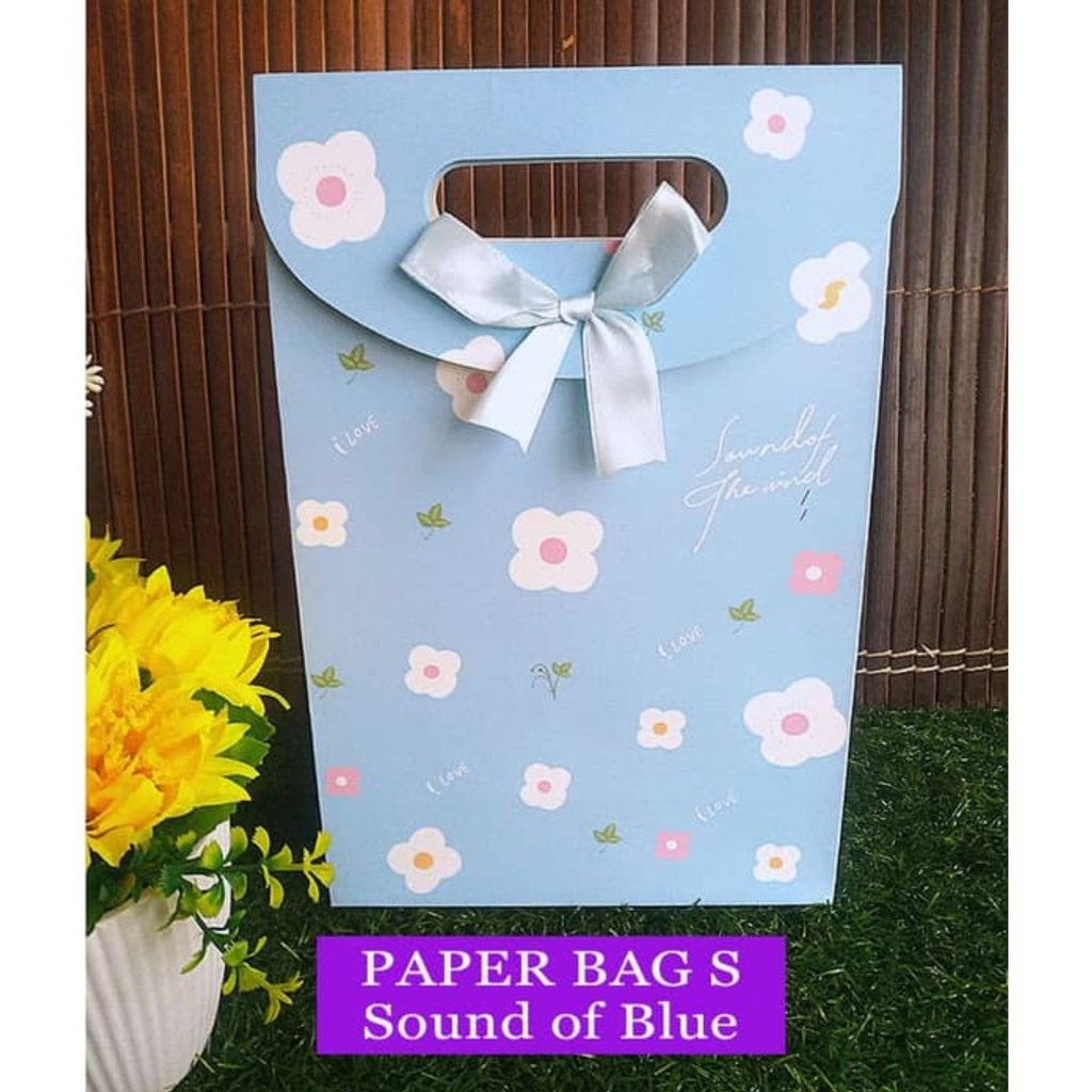 

Paper Bag Cantik / Tas Kertas Kado / Kantong Hadiah Serbaguna Ukuran S - SOUND OF