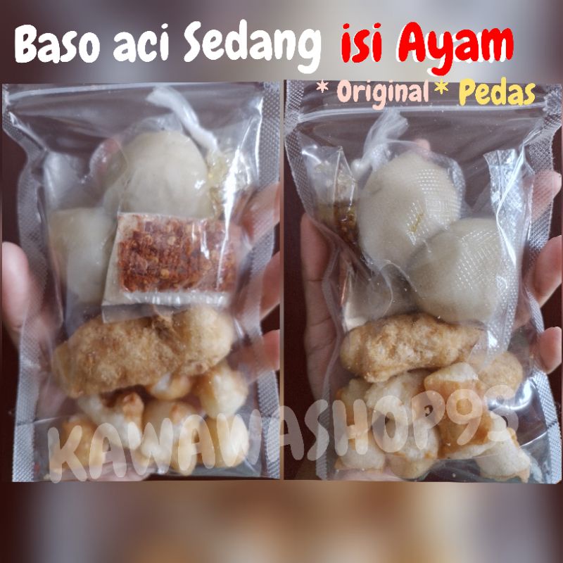 

BASO ACI SEDANG ISI 2 ISI AYAM SUIR / CILOK BANDUNG