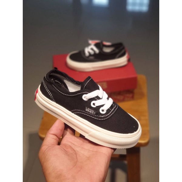 SEPATU ANAK VANS AUTHENTIC HITAM PREMIUM HIGH QUALITY SEPATU ANAK LAKI LAKI