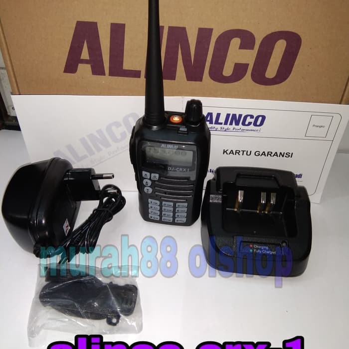ALINCO CRX-1 handy talky -ht single band vhf ori bergaransi