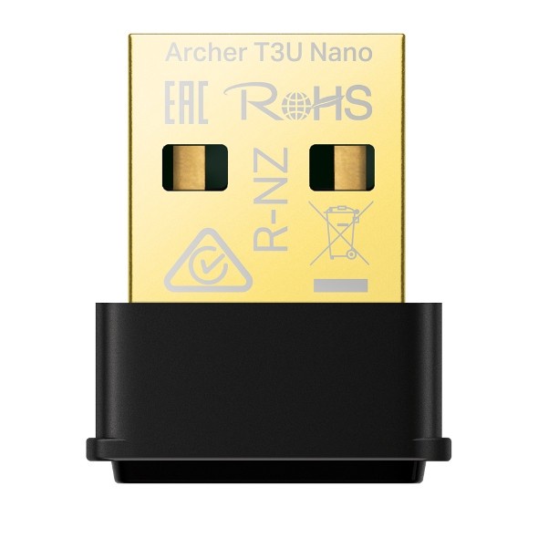 TP-LINK Archer T3U Nano AC1300 Nano Wireless MU-MIMO USB Adapter - T3U