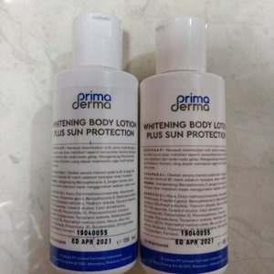 PRIMADERMA WHITENING BODY LOTION PLUS SUN PROTECTION