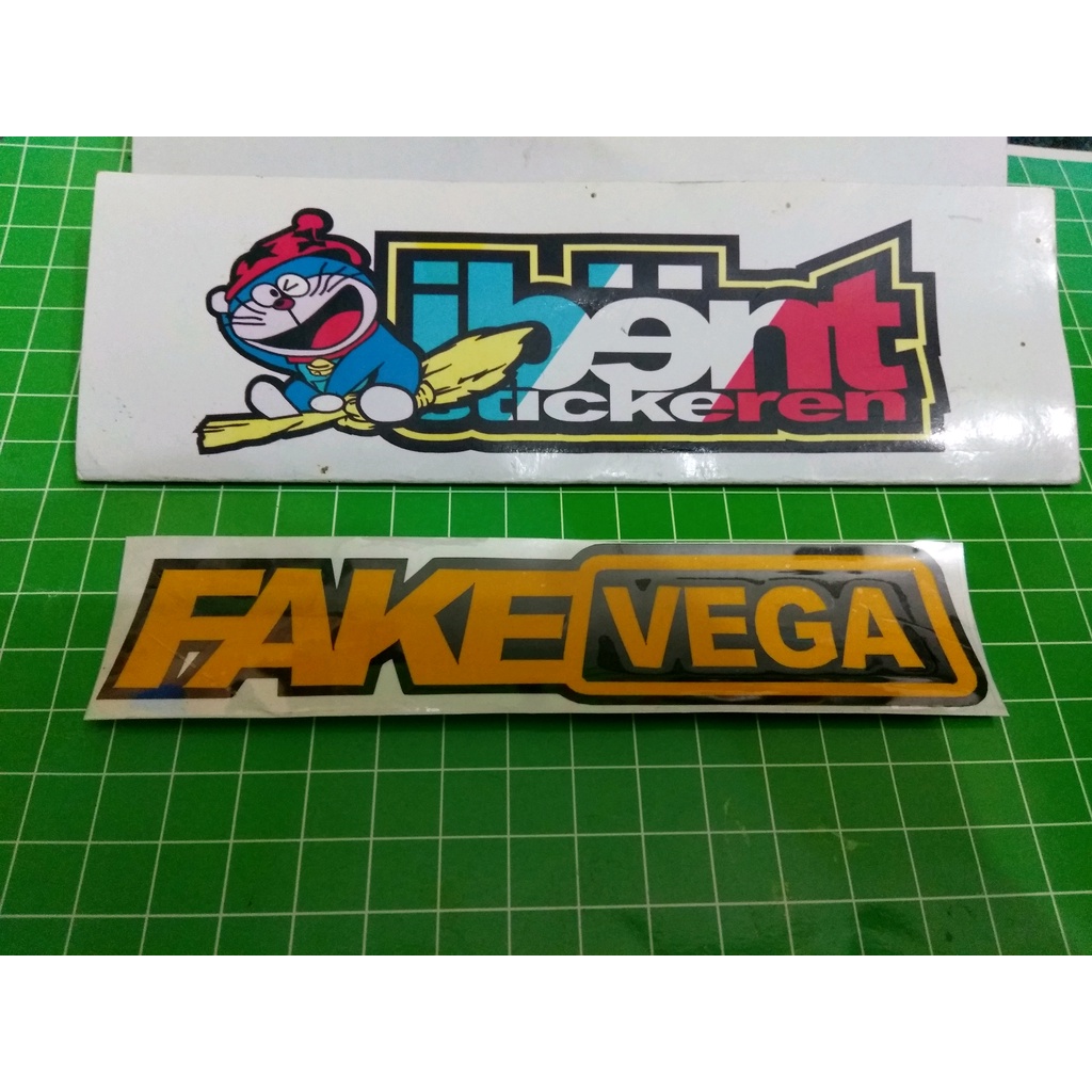 sticker fake vega