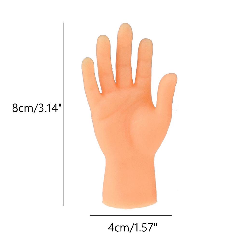 Lanfy Tiny Finger Hands Untuk Kostum Game Kiri Kanan Hand Toys Mainan Jari Lucu Kartun