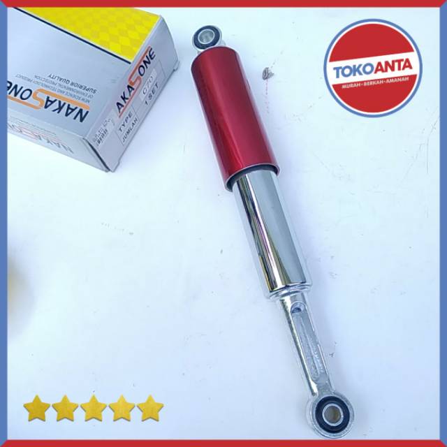 Skok Sok Shock Belakang Shockbreaker Honda C70 Merah NAKASONE