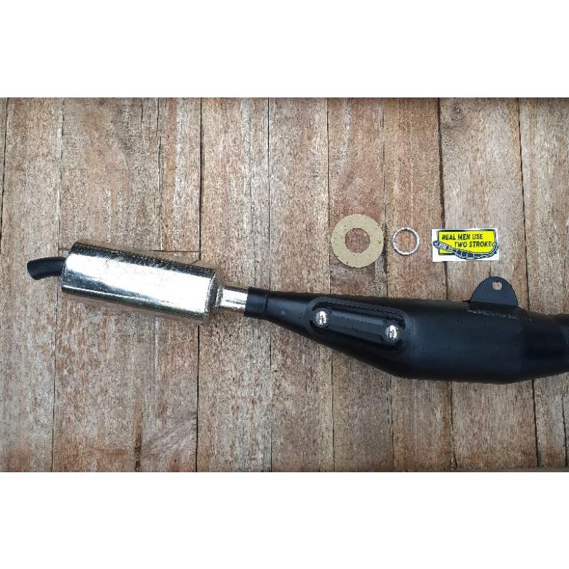 Knalpot Standar Racing Yamaha F1ZR Force1 FIZR Original KY26 Type SR1 NECK Leher Sirip