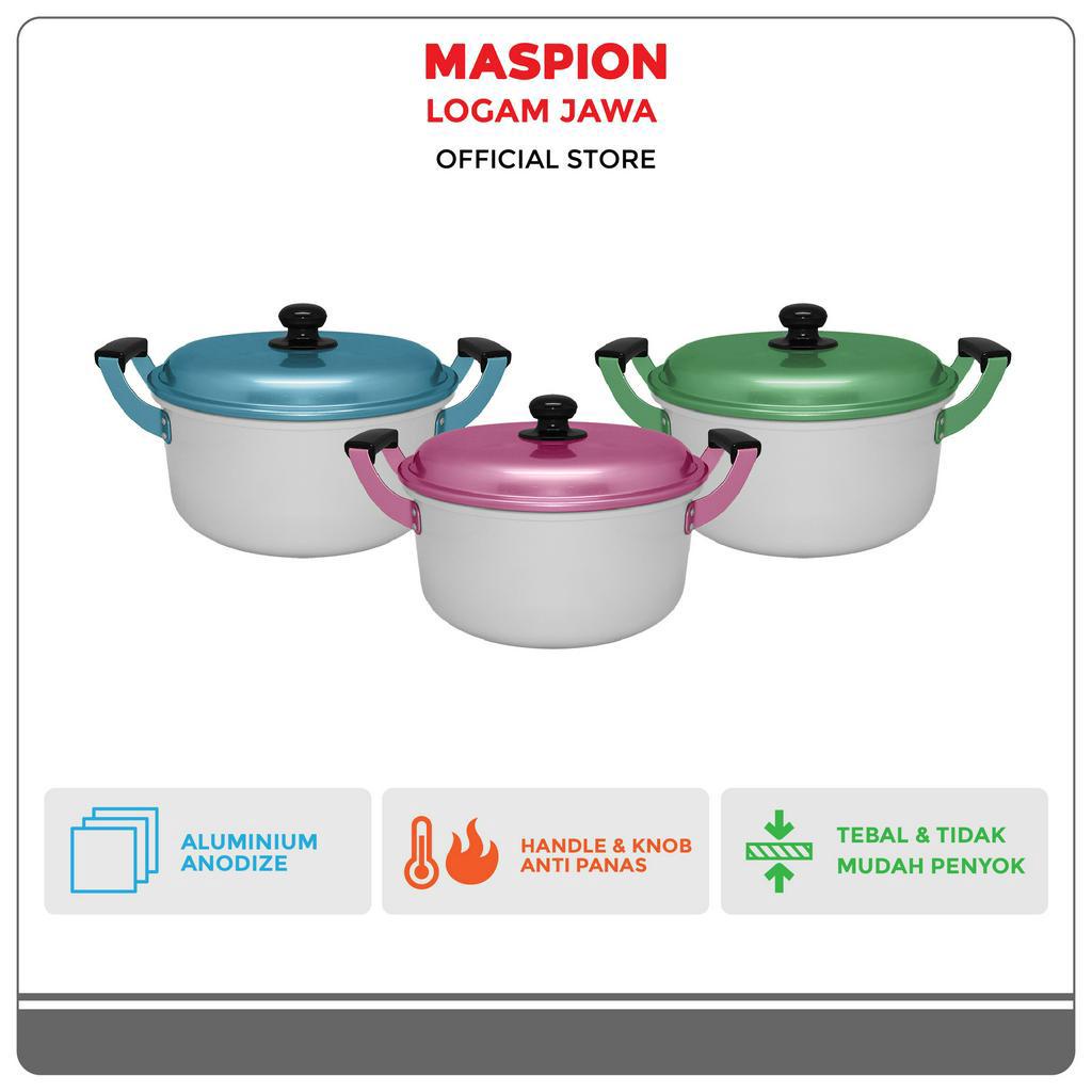 Maspion Mikado Panci Alumunium Winter Double Handle 22 cm