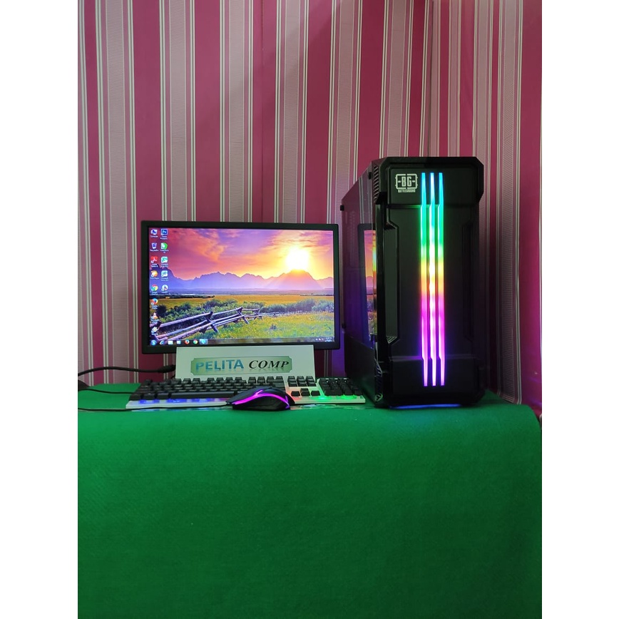 Pc core i7 ram 16 gb ssd 120gb led 19in