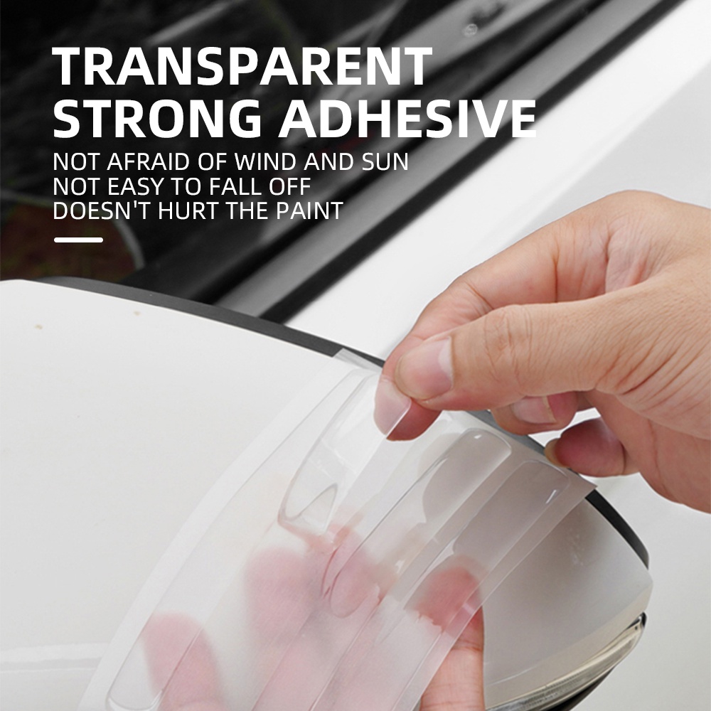 4 / 8pcs Stiker Pelindung Handle Pintu Mobil Toyota GR GAZOO Racing Bahan Silikon Kristal Epoxy Anti Gores