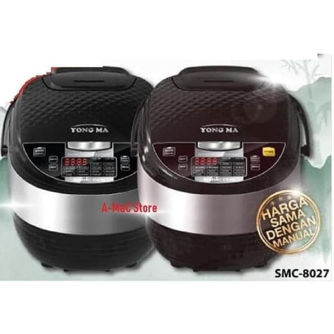 Yong Ma Smc-8027 Digital Rice Cooker Smc 8027 Smc8027 - Hitam - Promo 