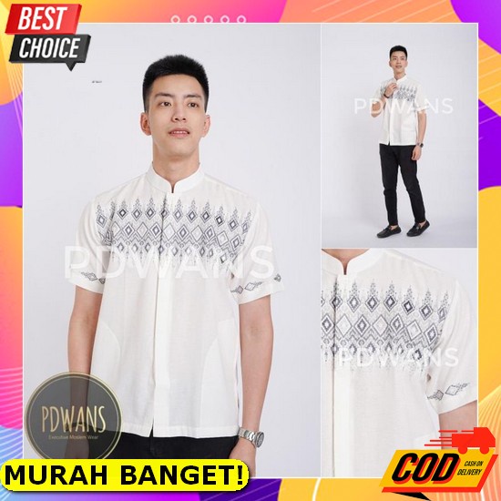 Koko Pria Baju Lengan Panjang Dewasa 2022 Mewah 2021 Lengan Pendek Remaja Cowok Kemeja Murah Kekinia