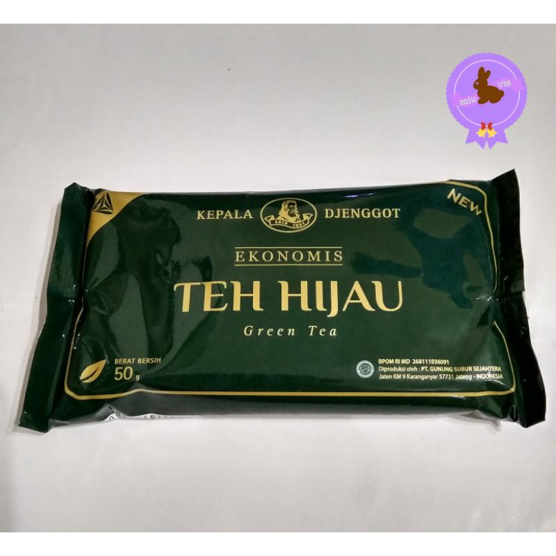 

Teh Hijau Kepala Djenggot 50 gr