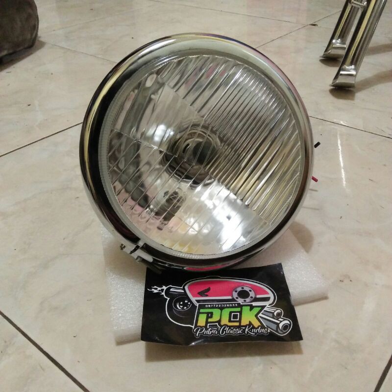 lampu depan pesek autopal cb megapro tiger