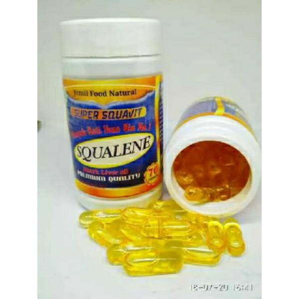 Kapsul Squalene Kapsul Minyak Hati Ikan Hiu- Super Squavit 70kapsul