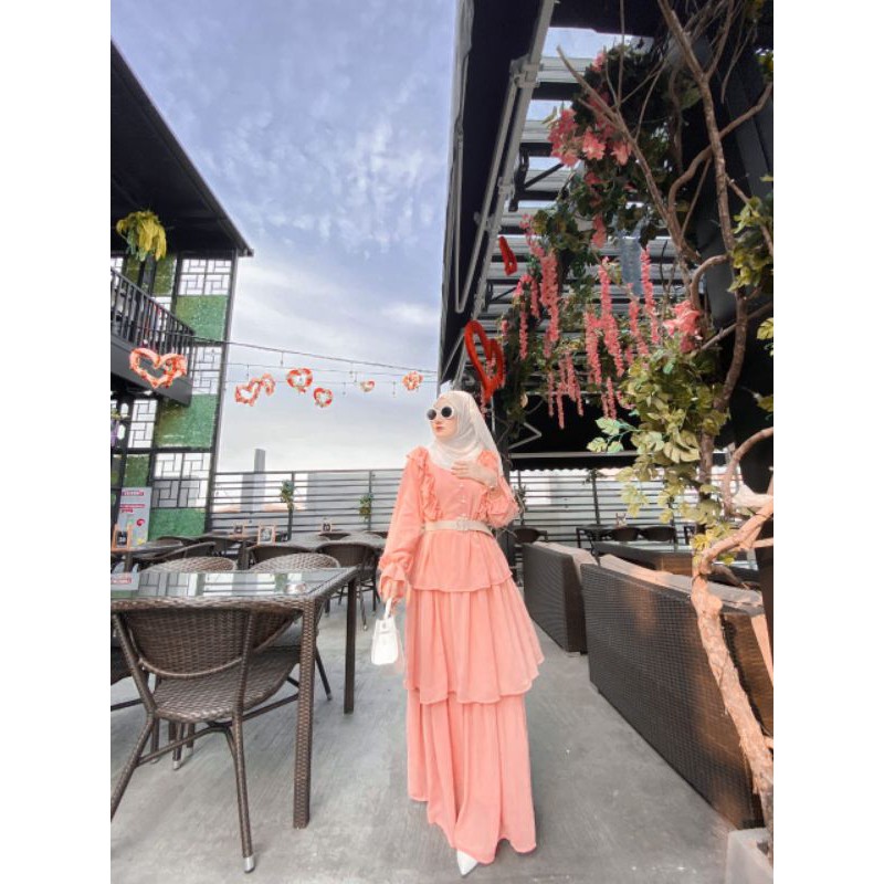 GAMIS EXTU CERUTRY BABDDOLL POLOS UMPAK / GAMIS EXTU CERUTY POLOS / GAMIS EXTU LEBARAN