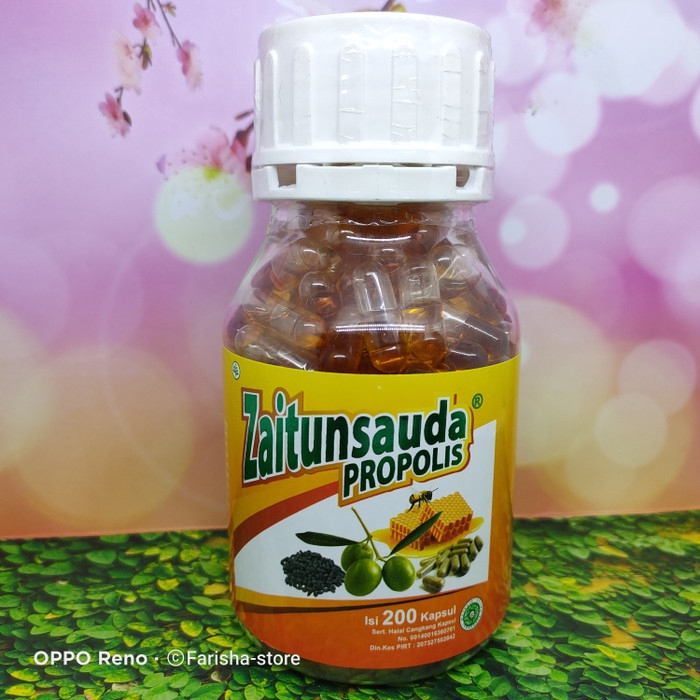 Al Jazira Zaitun Sauda Propolis 200 Kapsul