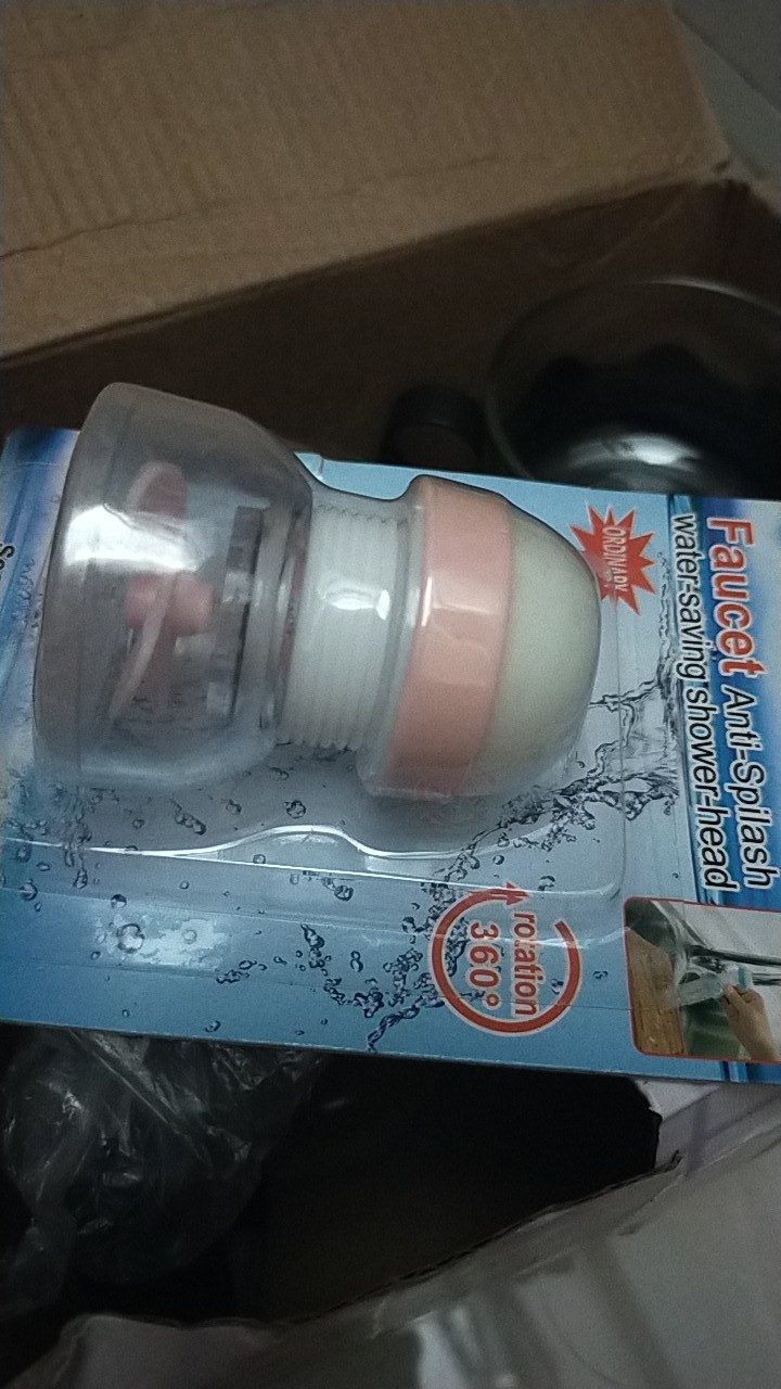 Water Filter Saringan Kran Air Wastafel Sambungan Tambahan Extender Keran Air Aerator Putar 360