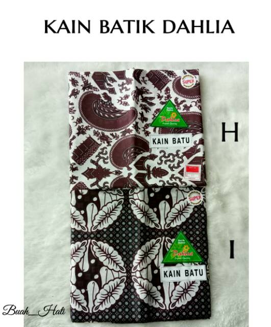 KAIN BATU DAHLIA / SARUNG JARIK  BATU DAHLIA