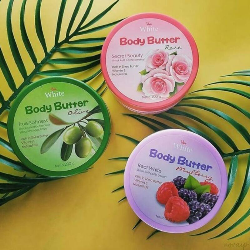 Body Butter Olive Rose Mulberry Viva Cosmetics