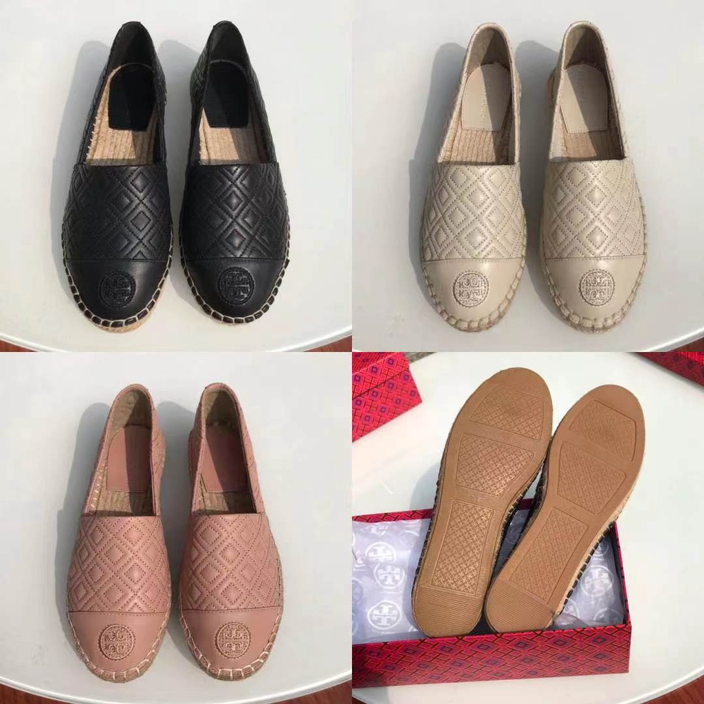 [Instant/Same Day] STB21-09  Original TB sheepskin material  women flat shoes casual shoes   xie