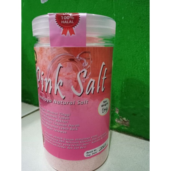 

garam Himalaya pink salt 1kg original bangets