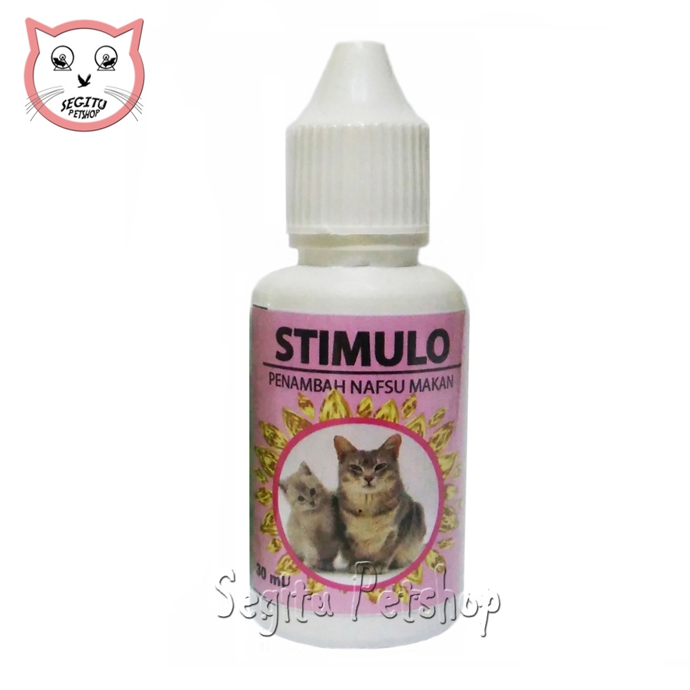 Stimulo Vitamin kucing Penambah Nafsu Makan penggemuk kitten