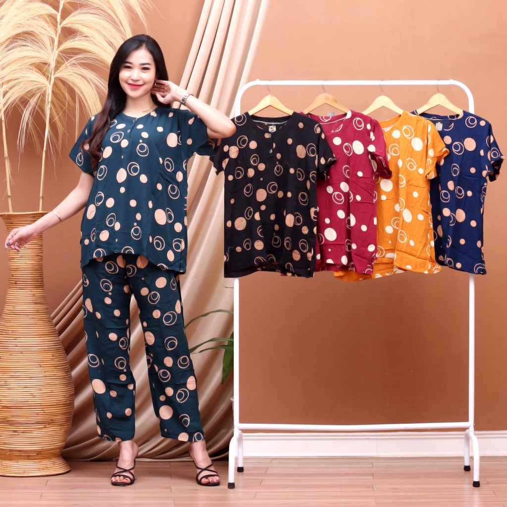BAJU TIDUR SETELAN WANITA KEKINIAN ( CP ABSTRAK CP RASTA BLASTER FAZILA RINS TINNI GELIS AMINA DENADA BULAT CABUTAN ) BUSUI BUMIL-CP LINGKAR CABUTAN
